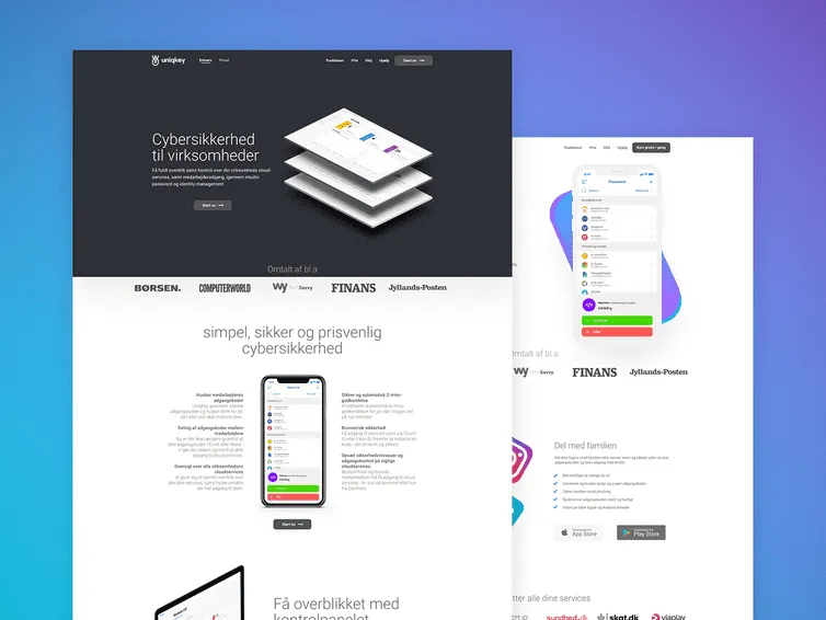 SaaS web design